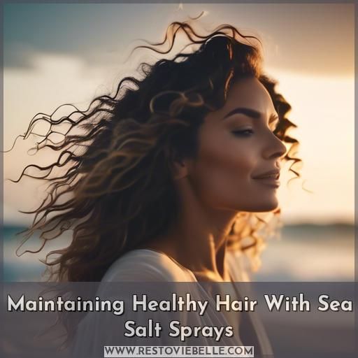 Maintaining Healthy Hair With Sea Salt Sprays
