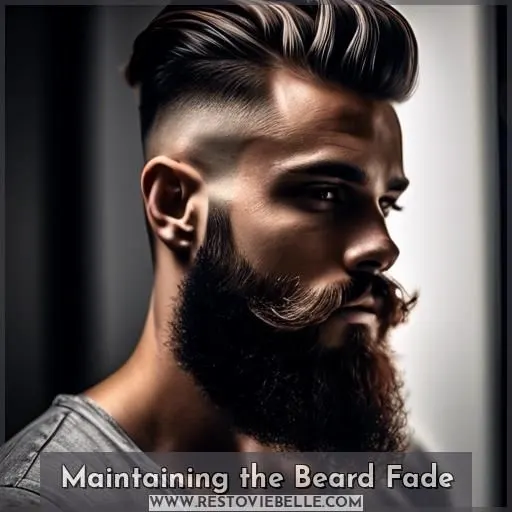 Maintaining the Beard Fade