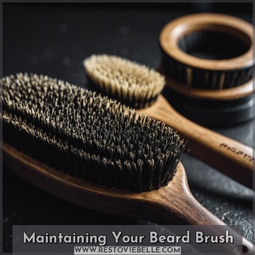 Maintaining Your Beard Brush