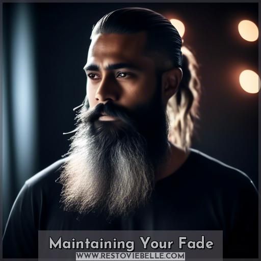 Maintaining Your Fade