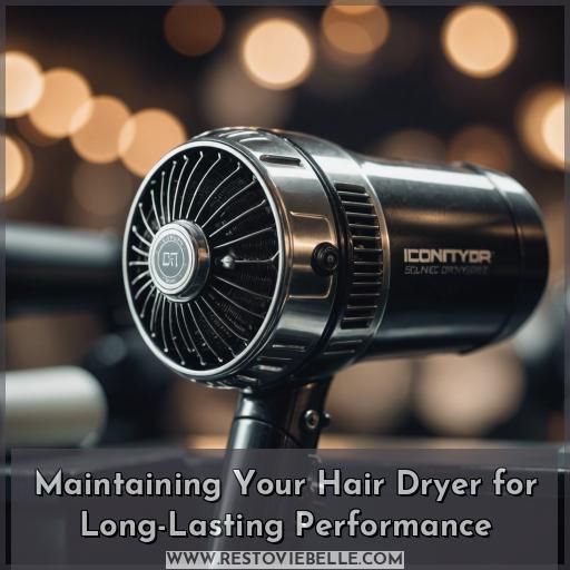 Maintaining Your Hair Dryer for Long-Lasting Performance