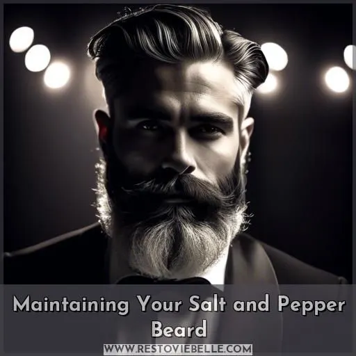 Maintaining Your Salt and Pepper Beard
