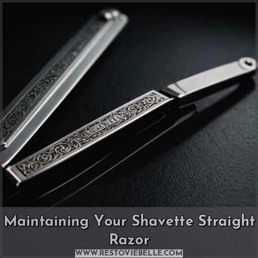 Maintaining Your Shavette Straight Razor
