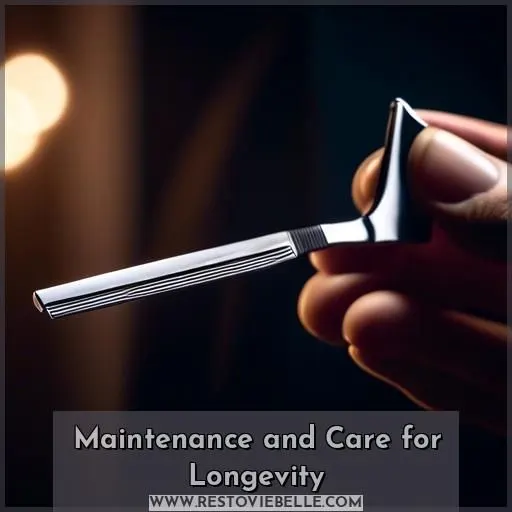 Maintenance and Care for Longevity