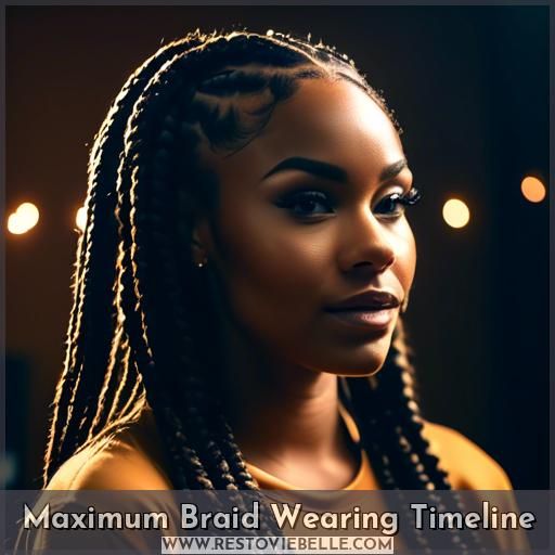 Maximum Braid Wearing Timeline
