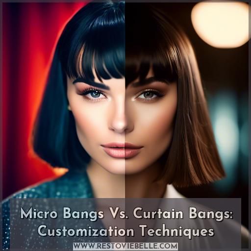 Micro Bangs Vs. Curtain Bangs: Customization Techniques