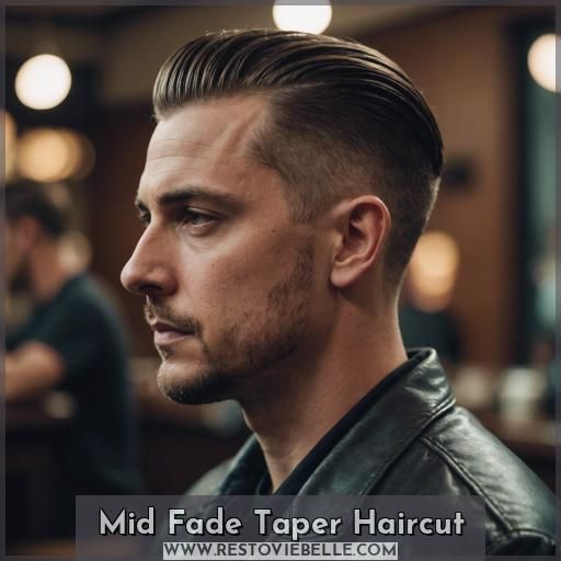 Mid Fade Taper Haircut