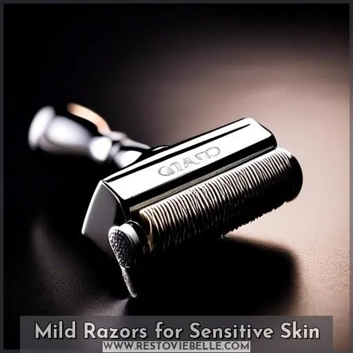 Mild Razors for Sensitive Skin