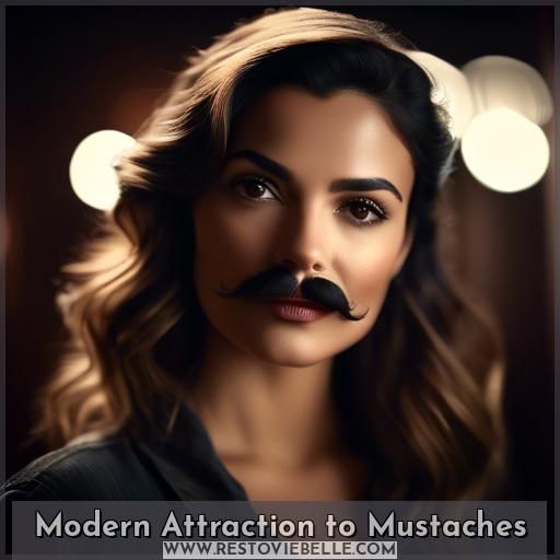 Modern Attraction to Mustaches