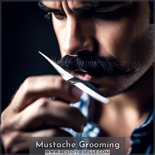 Mustache Grooming
