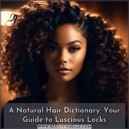 natural hair dictionary