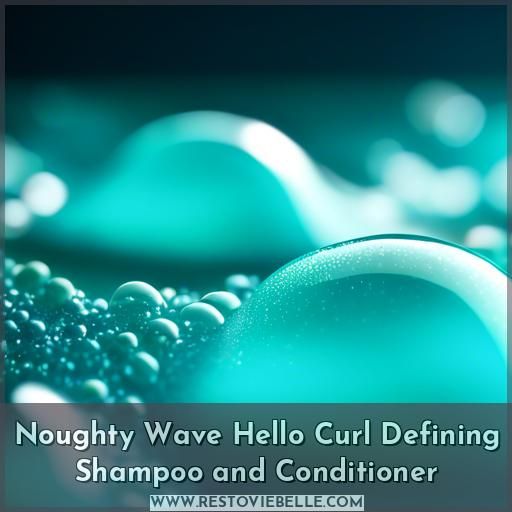 Noughty Wave Hello Curl Defining Shampoo and Conditioner