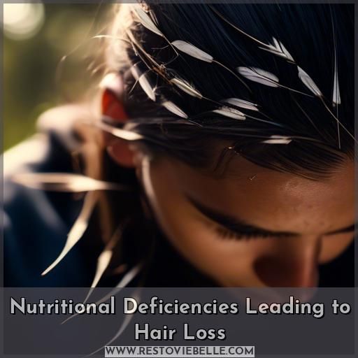Nutritional Deficiencies Leading to Hair Loss Nutritional Deficiencies Leading to Hair Loss
