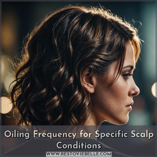 Oiling Frequency for Specific Scalp Conditions