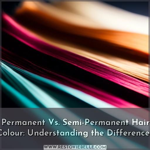Permanent Vs. Semi-Permanent Hair Colour: Understanding the Differences
