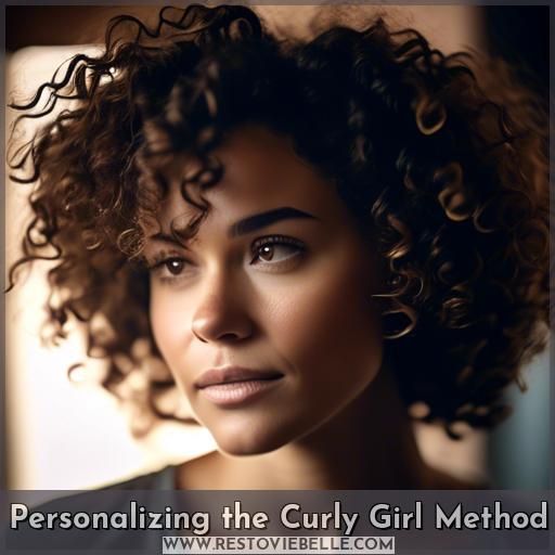Personalizing the Curly Girl Method