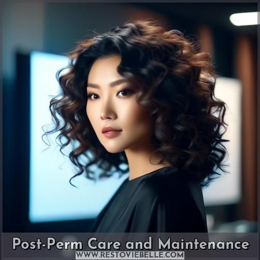 Post-Perm Care and Maintenance