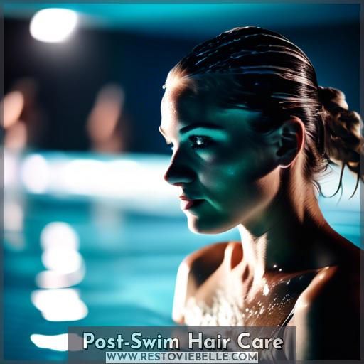 Post-Swim Hair Care