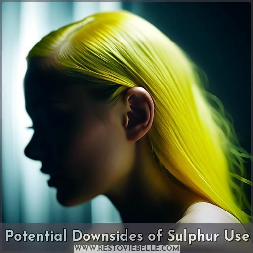 Potential Downsides of Sulphur Use Potential Downsides of Sulphur Use