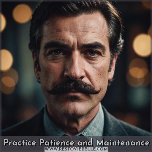 Practice Patience and Maintenance