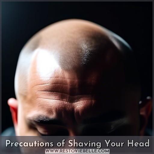 Precautions of Shaving Your Head