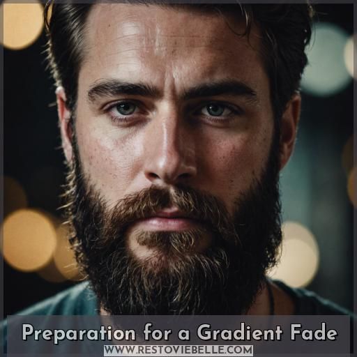 Preparation for a Gradient Fade