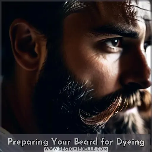 Preparing Your Beard for Dyeing