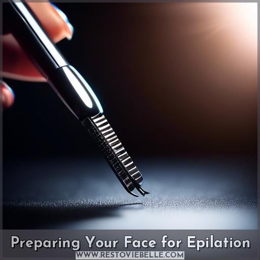 Preparing Your Face for Epilation