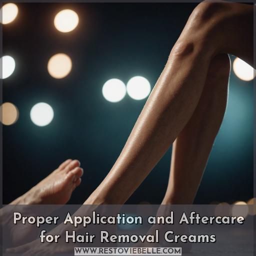 Proper Application and Aftercare for Hair Removal Creams