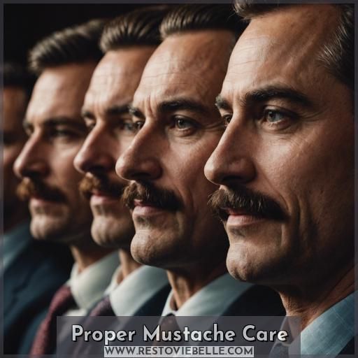 Proper Mustache Care