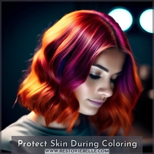 Protect Skin During Coloring