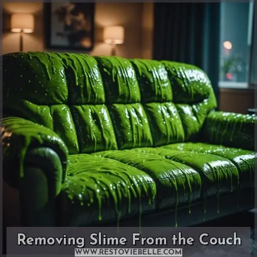Removing Slime From the Couch