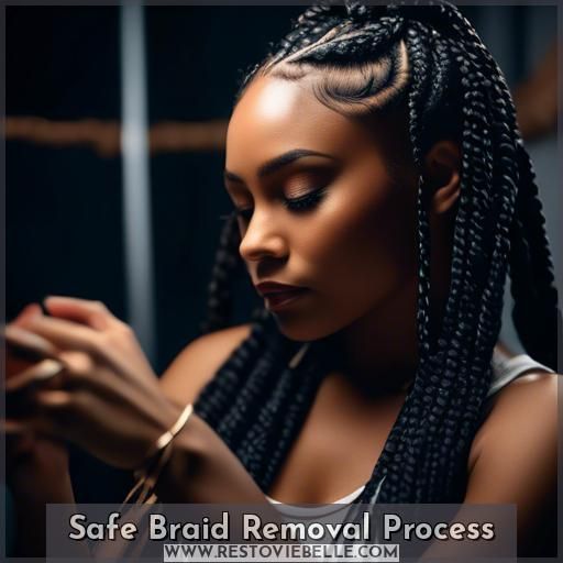 Safe Braid Removal Process