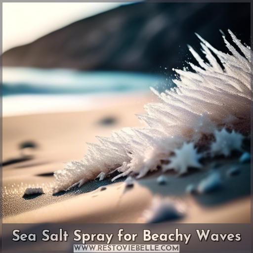 Sea Salt Spray for Beachy Waves