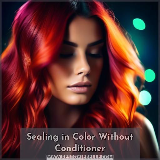 Sealing in Color Without Conditioner Sealing in Color Without Conditioner