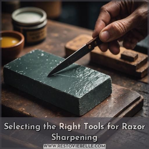 Selecting the Right Tools for Razor Sharpening
