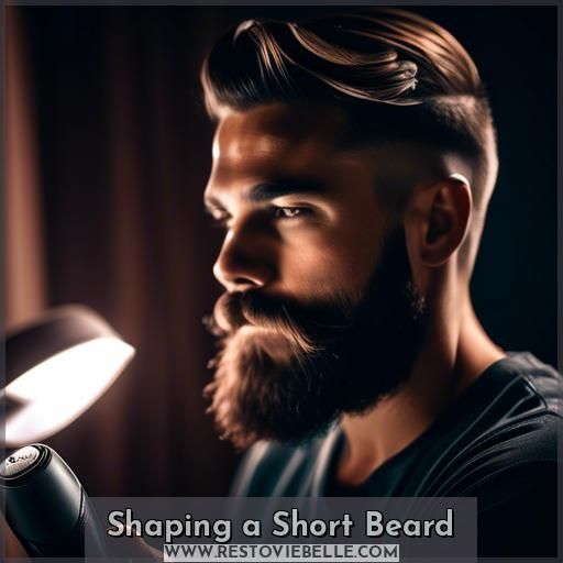 Shaping a Short Beard