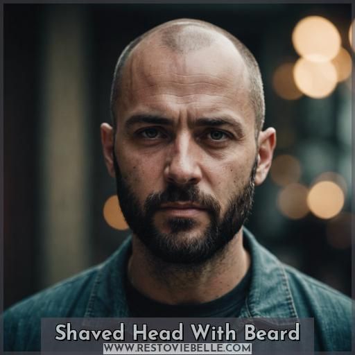 Shaved Head With Beard