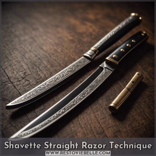 Shavette Straight Razor Technique