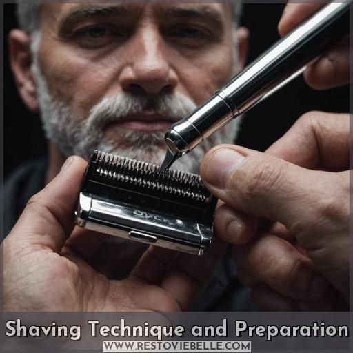 Shaving Technique and Preparation
