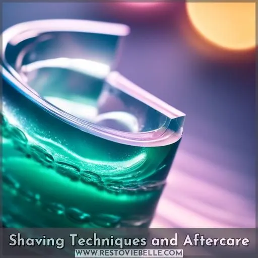 Shaving Techniques and Aftercare