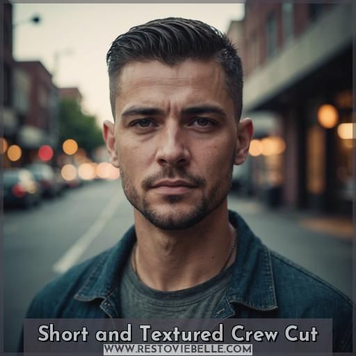 Short and Textured Crew Cut