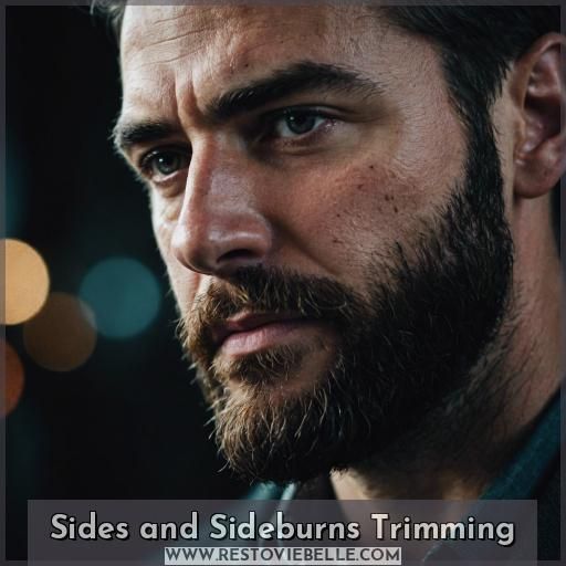 Sides and Sideburns Trimming