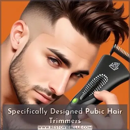 Specifically Designed Pubic Hair Trimmers