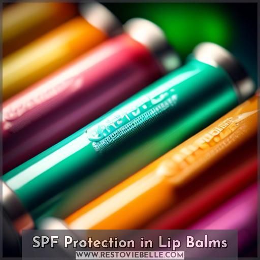 SPF Protection in Lip Balms