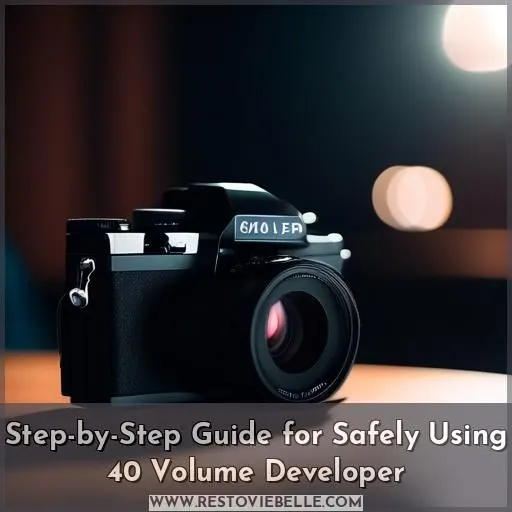 Step-by-Step Guide for Safely Using 40 Volume Developer
