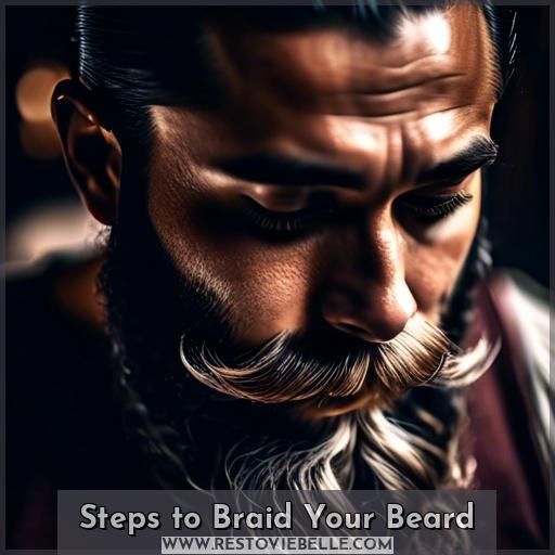 Steps to Braid Your Beard