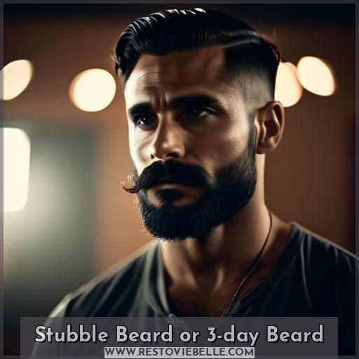 Stubble Beard or 3-day Beard