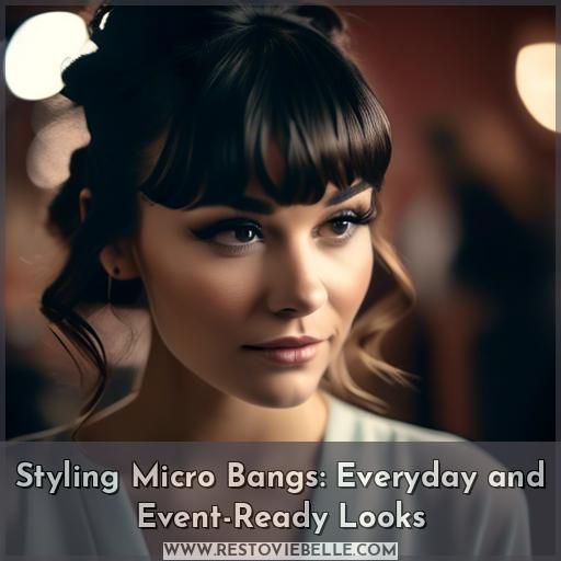 Styling Micro Bangs: Everyday and Event-Ready Looks