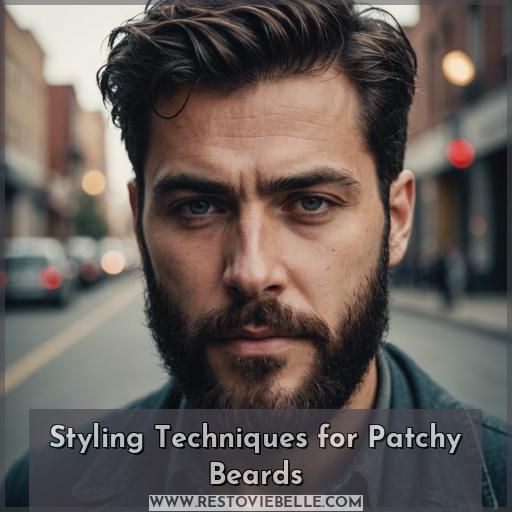 Styling Techniques for Patchy Beards